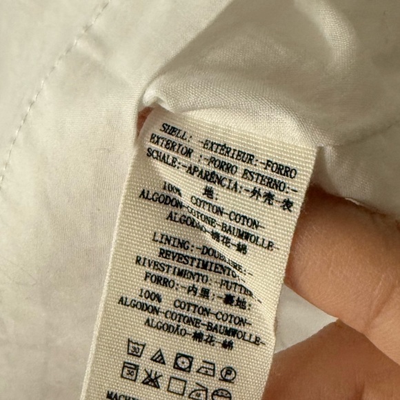 Free People|So obviously yours top, in crisp white•••Bell sleeves,bow details - Picture 13 of 16